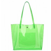 Women's Soft Faux Leather Tote Shoulder Bag